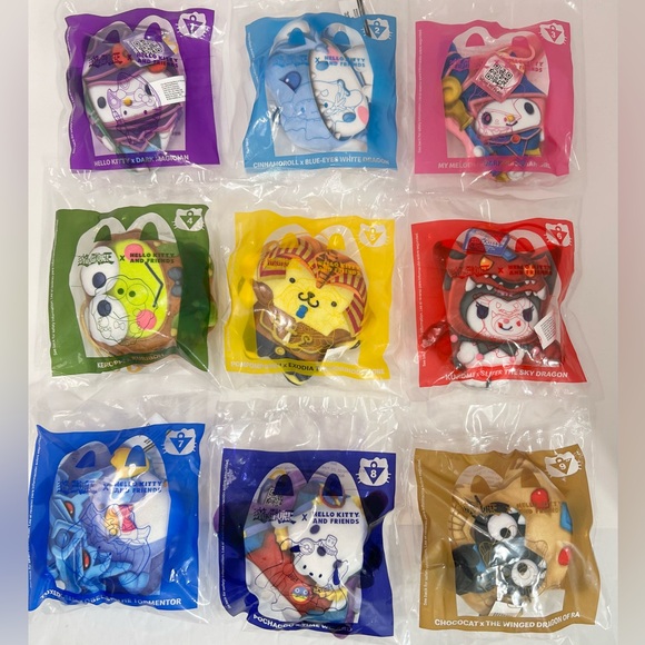 Hello Kitty Other - McDonald’s Hello Kitty x Yugioh Sanrio Complete Full Set Hello Kitty & Friends